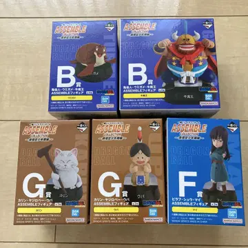 제일복권 드래곤볼 ASSEMBLE 피규어 5세트