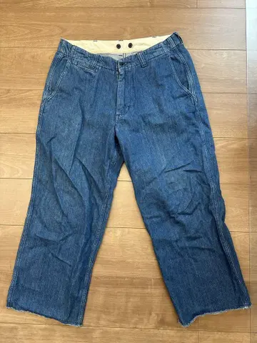 마스터앤코 컷오프 데님 팬츠