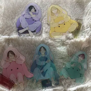 쿨한 척 어설픈 남자 토끼 귀 파자마 아크릴 스탠드