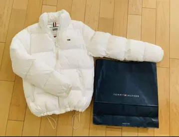 Tommy Hilfiger 다운 자켓 흰색 화이트 여성용 XS