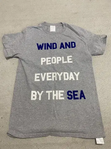 WIND AND SEA 그레이 티셔츠 사이즈 5