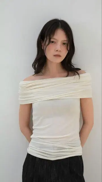 OHOTORO wave shoulder top