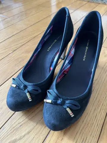 TOMMY HILFIGER 네이비 하이힐 펌프스 CINDY 23cm