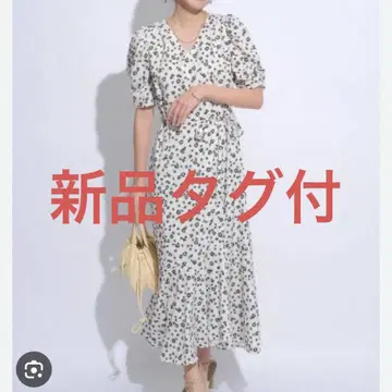 택 달린 새 상품 저스글리티 꽃무늬 원피스