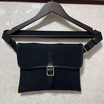 SLOW Traditional 블랙 숄더백