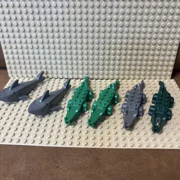 LEGO 레고 상어 악어 합쳐서 6개