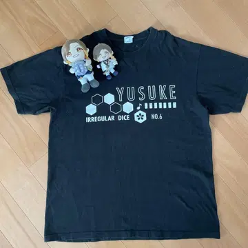 IRREGULAR DICE T셔츠 XL 봉제 인형 이레귤러다이스 유스케