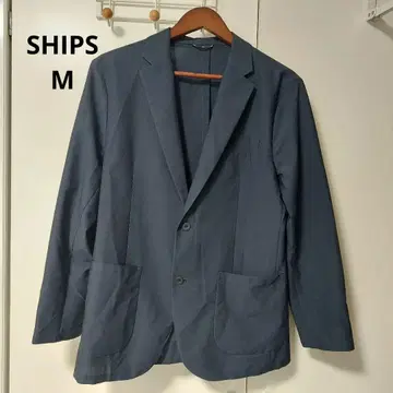 네이비 테일러드 자켓 썸머 자켓 SHIPS 남성용 M
