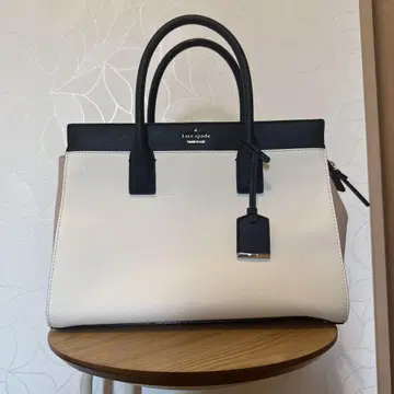 Kate Spade 토트백 화이트/블랙
