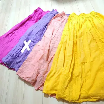젠 선생님의 일상복 플레어 스커트 대만 컬러풀