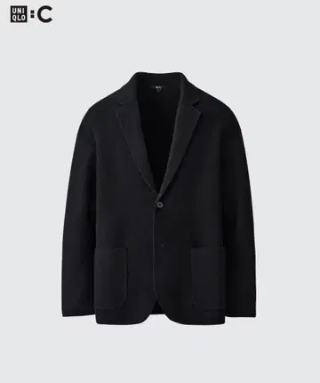 UNIQLO C 니트 자켓 블랙 L 사이즈