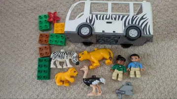 새상품급 LEGO 레고 듀플로 동물원 버스 10502