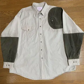 Filson 필슨 베이지/올리브 긴팔 셔츠 XXL 사이즈