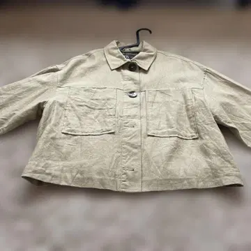 ZARA 린넨 숏 썸머 자켓