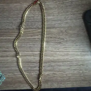 Avalanche 10k 골드 체인 목걸이 모티브 약 45cm