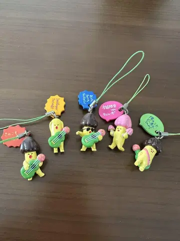 키노코노야마 키노야마상 중얼거림 스트랩 전체 5개 세트