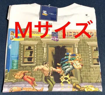 새상품 M 사이즈 CAPCOM 40주년 티셔츠 파이널 파이트 유니클로
