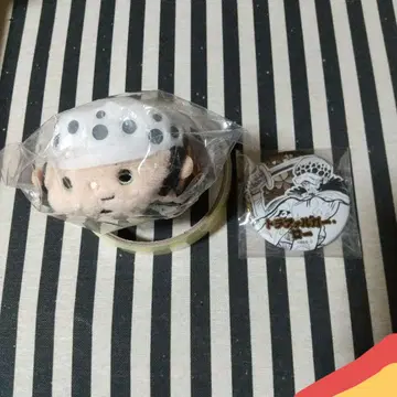 원피스 로우 무기무기 오테다마 캔뱃지 봉제 인형 데컬렉션 기모노