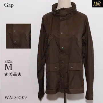 새상품급 Gap 아우터 점퍼 긴팔 무지 스탠드 카라 포켓 부착