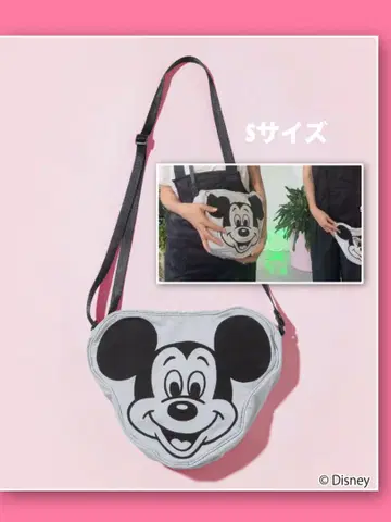새상품 [ WCJ ] 미키 숄더백 그레이