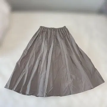 HUIS 엔슈 직물 U402 오가닉 코튼 롱 스커트