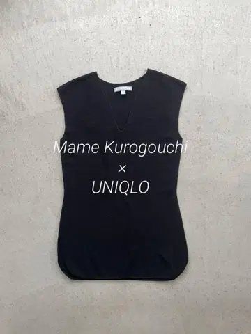 Mame Kurogouchi x UNIQLO 3D 슬리브리스