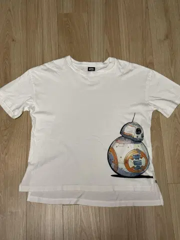 스타 워즈 BB-8 티셔츠 S 사이즈 화이트