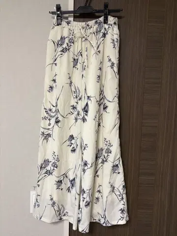 Rirandture 보타니컬 플라워 와이드 팬츠 M