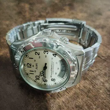 SEIKO ALBA V071-0090 아나데지 새상품급 배터리 교체 완료