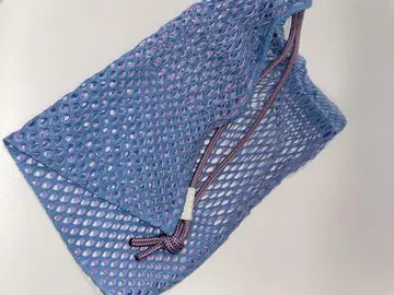 TSUGI [TWOTONE BAG] 파란색 3way 토트백