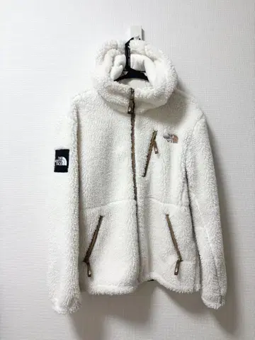 THE NORTH FACE 플리스 자켓 L 화이트