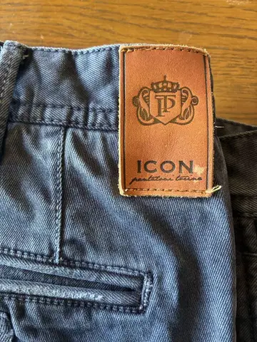 PT ICON 네이비 코튼 팬츠 사이즈 48