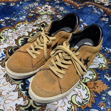 컨버스 스웨이드 셰브론스타 스웨이드 머스타드 겨자