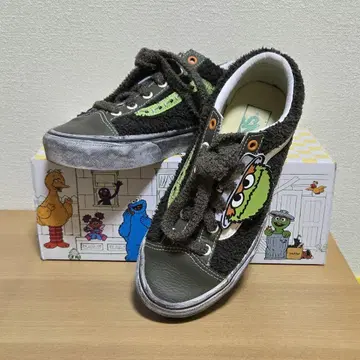 VANS 세서미 스트리트 콜라보 스니커즈 Style 36 오스카