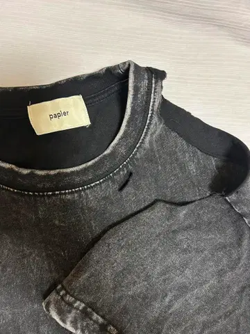 papier Boro 티/black