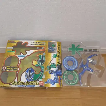 사무라이전대 신켄저 워터 애로우 & 우드 스피어 세트 박스 포함 반다이