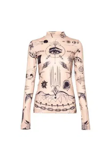 Jean Paul Gaultier x sacai 세컨드 스킨 파워네트