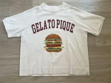 GELATO PIQUE 햄버거 패턴 룸웨어