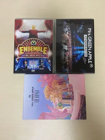 Mrs. GREEN APPLE 라이브 DVD 세트