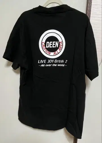 DEEN LIVE JOY - Break 2 스태프 티셔츠 M 사이즈