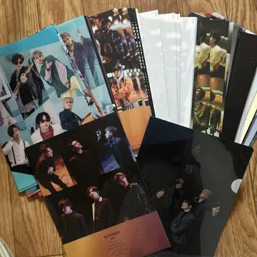 SixTONES 클리어 파일 스티커 63매