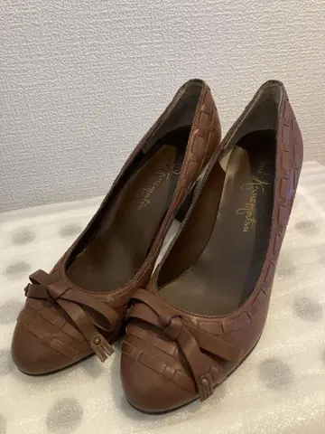 미사용 GINZA Kanematsu 긴자 카네마츠 펌프스