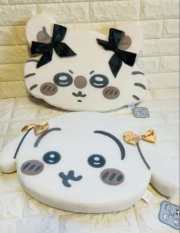 치이카와 저반발 쿠션 리본 토끼 모몽가