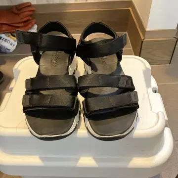 Skechers 블랙 스포츠 샌들