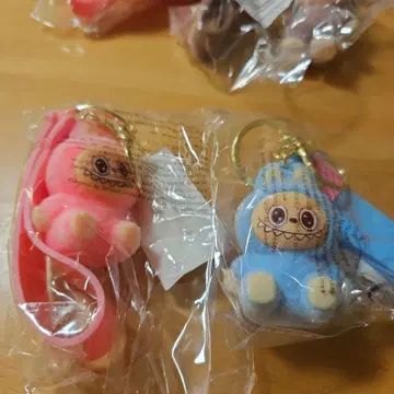 라부부 봉제 인형 스트랩