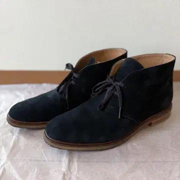 Clarks 클락스 클락데일 DBT 네이비 스웨이드