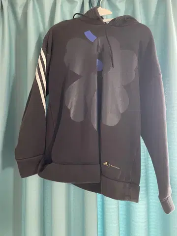 adidas 마리메꼬 플라워 프린트 후드티