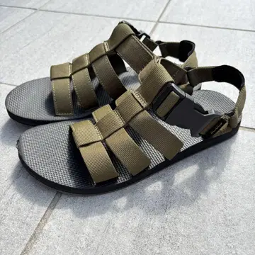 Teva 오리지널 드라도 샌들 구르카 샌들 올리브 25cm