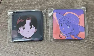AKASAKI 라이브 굿즈 캔뱃지 2개 세트