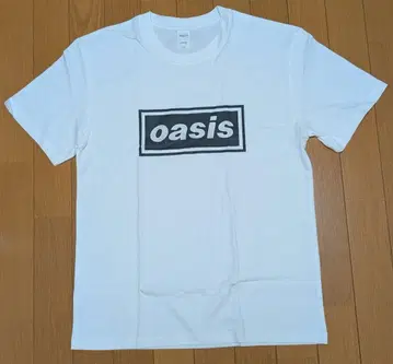 OASIS 오아시스 로고 티셔츠 M 사이즈 화이트